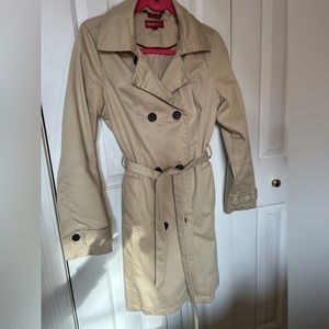 Size Medium Merona Ladies Trench Coat